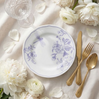 Тарелка плоская 17.5 см ф. Идиллия рис. Катрин