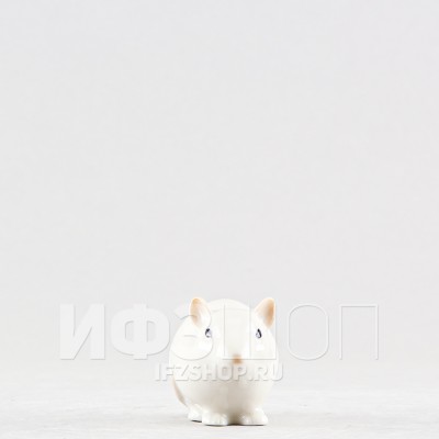 Мышь-малютка №1 Альбинос (высота 3.2 см)