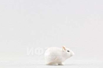 Мышь-малютка №1 Альбинос (высота 3.2 см)