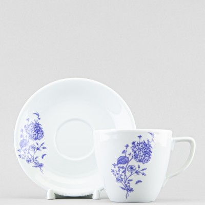 Чашка с блюдцем чайная ф. Универсал рис. Беатриче