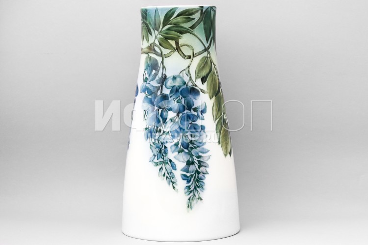 Ваза ф. Первоцвет рис. Голубая глициния 