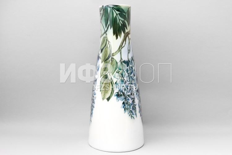 Ваза ф. Первоцвет рис. Голубая глициния 