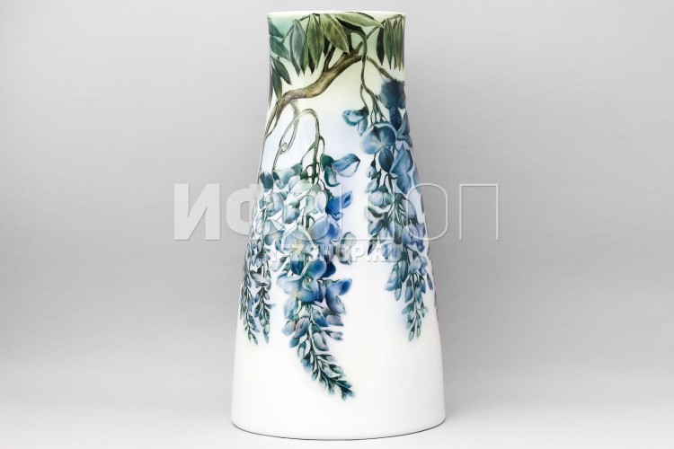 Ваза ф. Первоцвет рис. Голубая глициния 