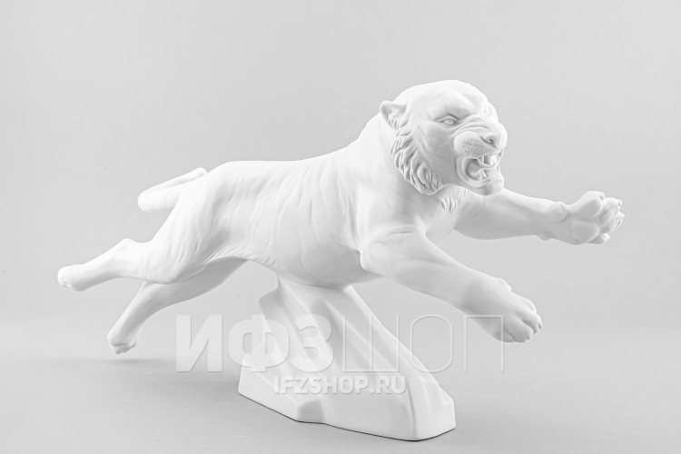 Тигр в прыжке (высота 20 см) 