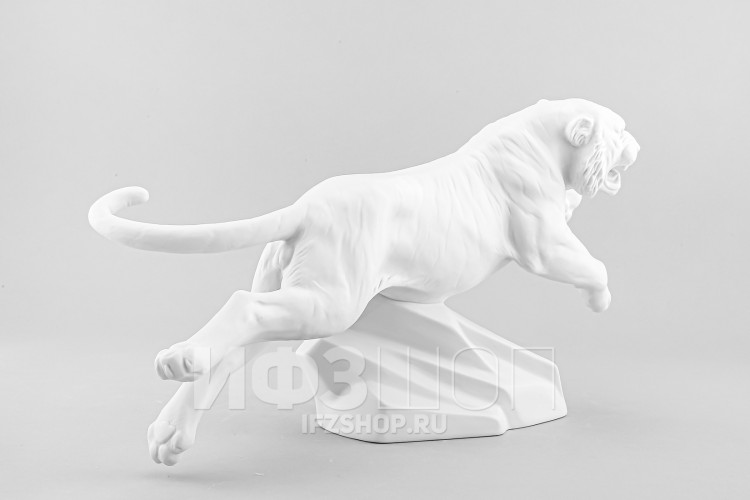 Тигр в прыжке (высота 20 см) 