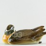 Скульптура Байкальская утка №1 из фарфора, Императорский фарфоровый завод/ЛФЗ в Москве