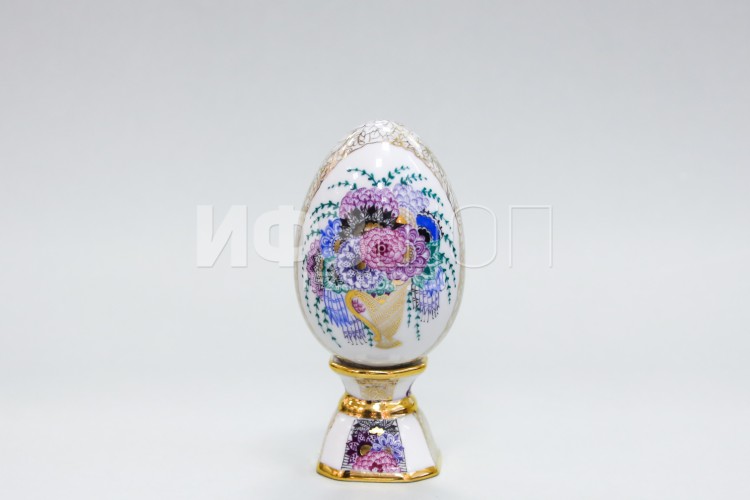 Яйцо пасхальное рис. Букет в Москве