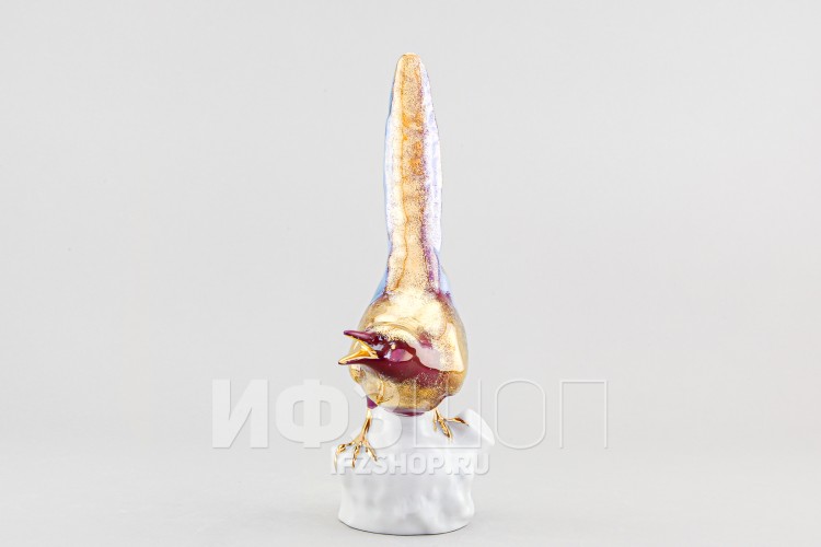 Сорока Голубой перламутр (высота 24.8 см) 