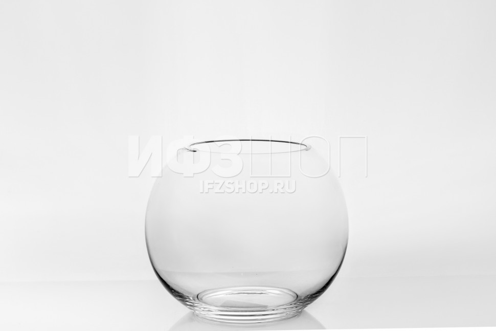 Ваза-шар, высота 10.3 см, диаметр 12 см, форма 5580