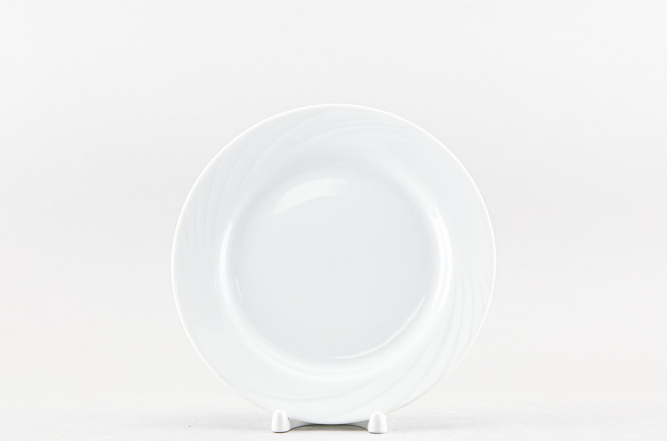 Набор из 6 тарелок плоских 20 см ф. Голубка рис. Белый