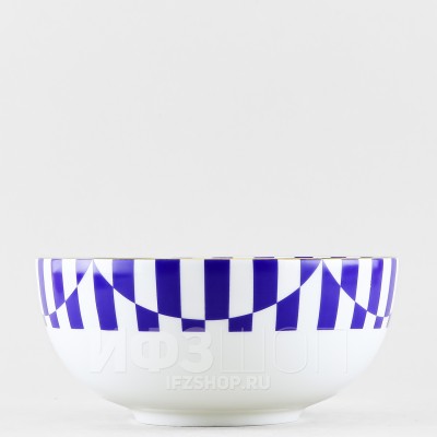 Салатник ф. Восточная 16 см рис. Да и нет (синий)