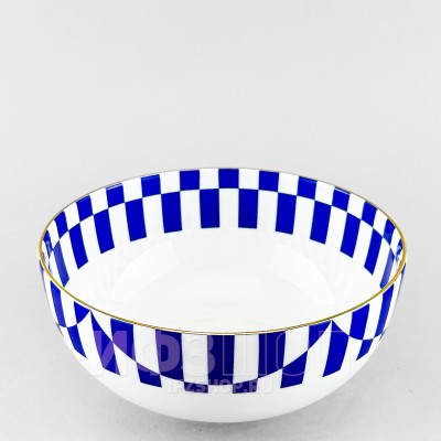 Салатник ф. Восточная 16 см рис. Да и нет (синий)