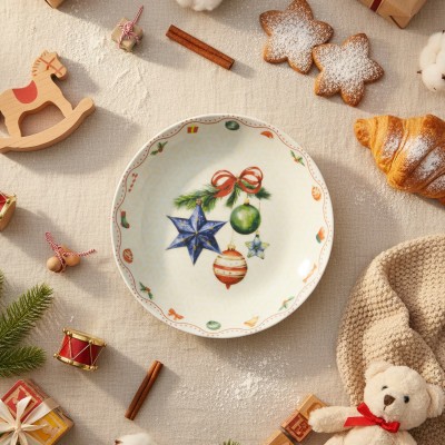 Тарелка глубокая 20.5 см ф. Универсал рис. Магия праздника