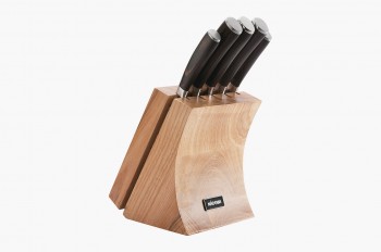 Набор из 5 кухонных ножей с блоком с ножеточкой, серия Dana