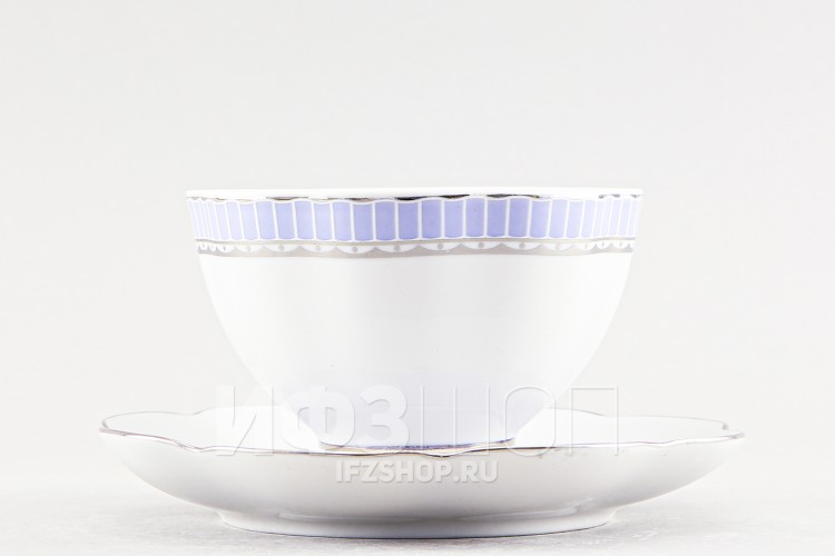 Чашка с блюдцем чайная ф. Елена рис. Афина 