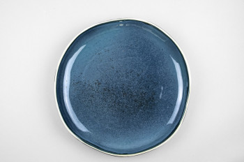 Набор из 6 тарелок плоских 26.5 см ф. Organico рис. Blu reattivo