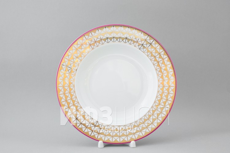 Тарелка глубокая 22.5 см ф. Европейская рис. Замоскворечье в Москве