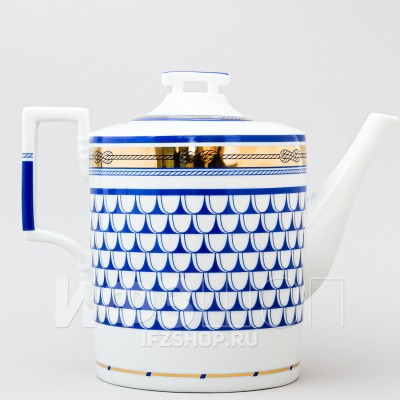 Чайник заварочный ф. Гербовая 1000 мл рис. Белое море