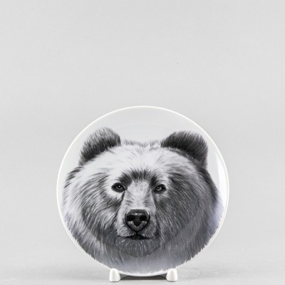 Тарелка плоская 17.5 см ф. Универсал рис. Медведь