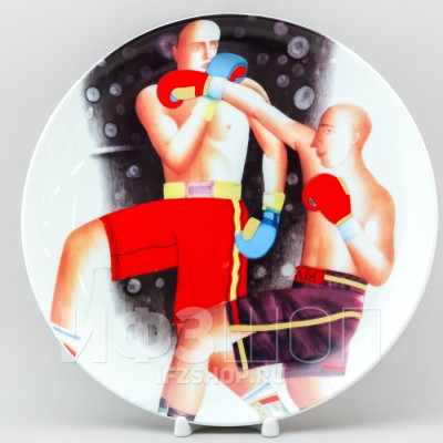 Декоративная тарелка 27.5 см рис. Бокс