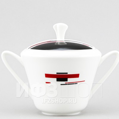 Сахарница ф. Сад рис. Красное и черное