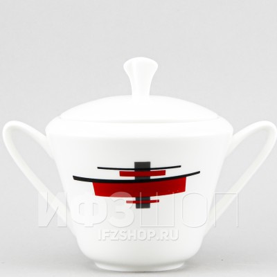 Сахарница ф. Сад рис. Красное и черное