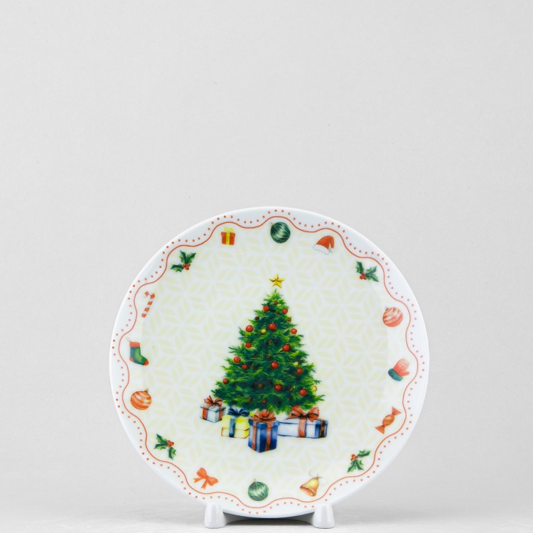 Тарелка плоская 17.5 см ф. Универсал рис. Магия праздника в Москве