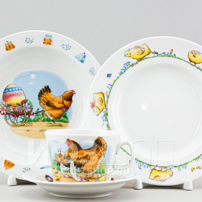 Детский набор рис. Детская Пасха, 4 предмета