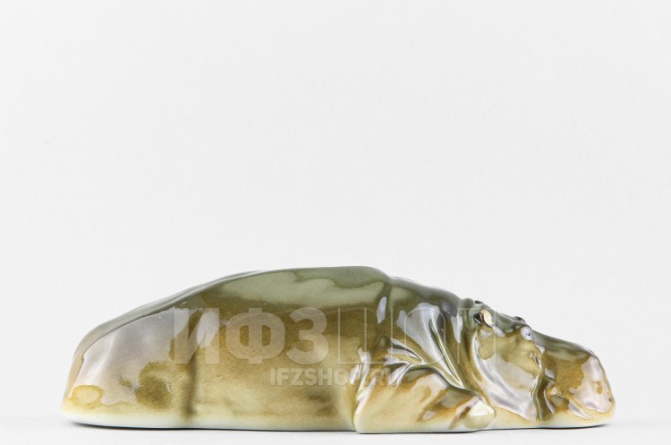 Скульптура Бегемот, Императорский фарфоровый завод/ЛФЗ в Москве