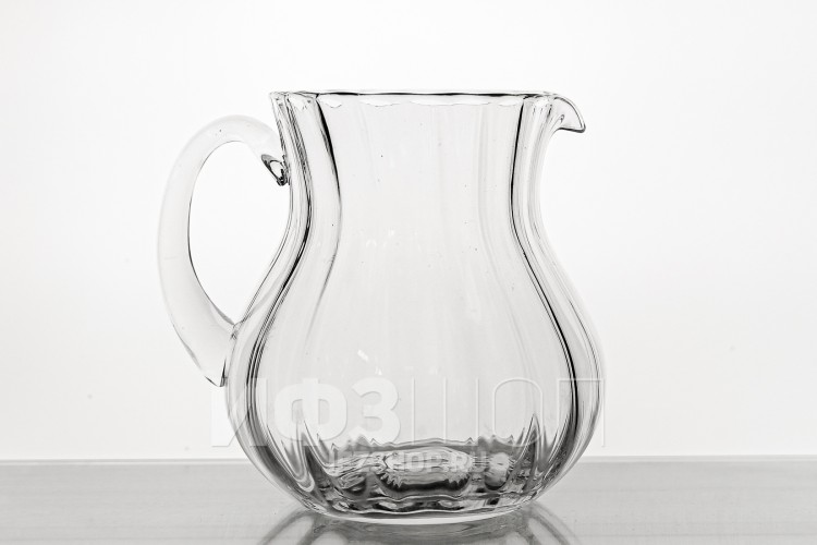 Кувшин без крышки 1 л ф. 5547 серия 200/1 (Рифленка) 