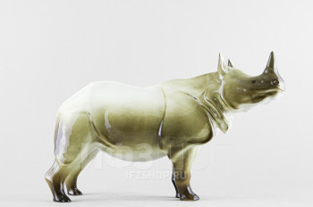Носорог (высота 15.5 см, несортный)