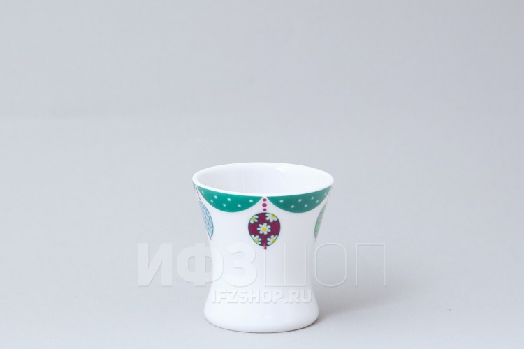Рюмка для яйца ф. Молодежная рис. Пасхальная трапеза. Изумруд в Москве