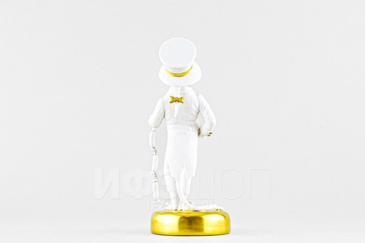 Крысенок с сосисками Золотой (высота 21.5 см) в Москве