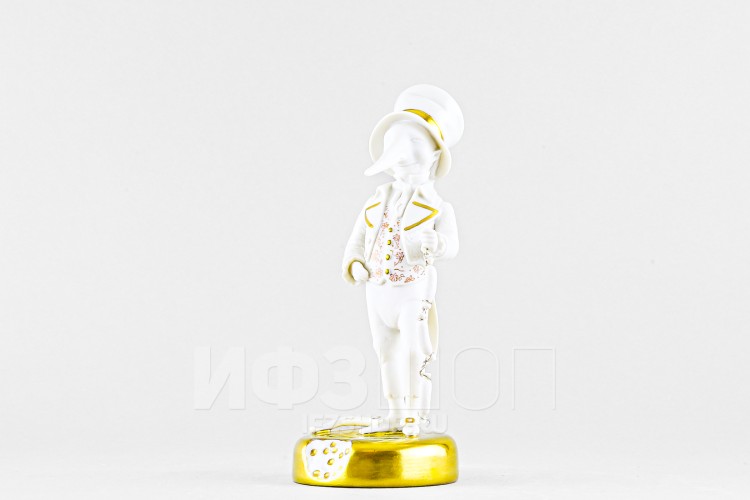 Крысенок с сосисками Золотой (высота 21.5 см) в Москве