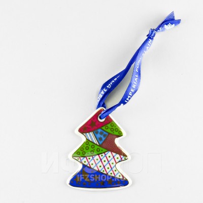 Елочная игрушка ф. Елочка рис. Колядки (без подарочной коробки)