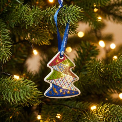 Елочная игрушка ф. Елочка рис. Колядки (без подарочной коробки)