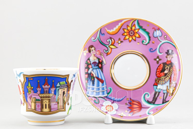 Сервиз чайный ф. Банкетная рис. Чудоград, 14 предметов 