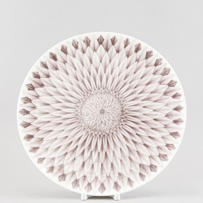 Блюдо круглое 31 см ф. Восточная рис. Aloha Bungalow / Алоха Бунгало